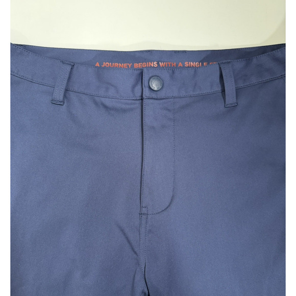 Rhone Pants Mens 34x31 Navy Blue Commuter Slim Fit Performance Chino 100036 - Picture 11 of 16